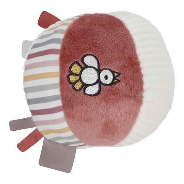 Míč pro děti Textilní králíček Miffy Fluffy Pink ...