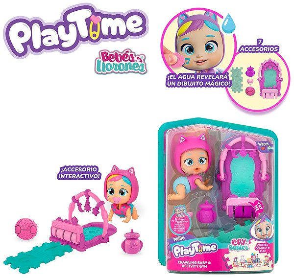Cry Babies Playtime Gym Millie doll.