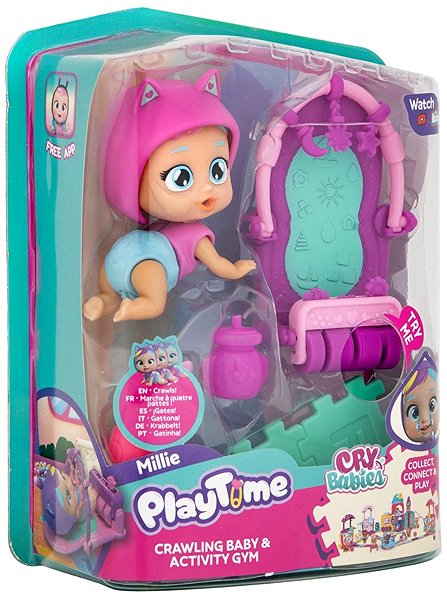 Cry Babies Playtime Gym Millie doll.