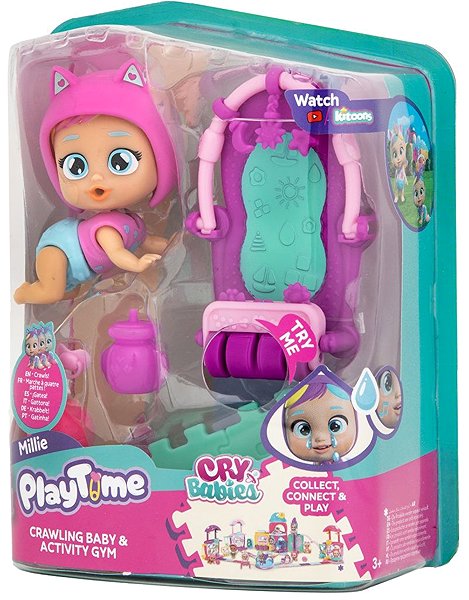 Cry Babies Playtime Gym Millie doll.