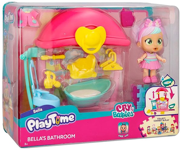Cry Babies Playtime Bath Belly Doll.