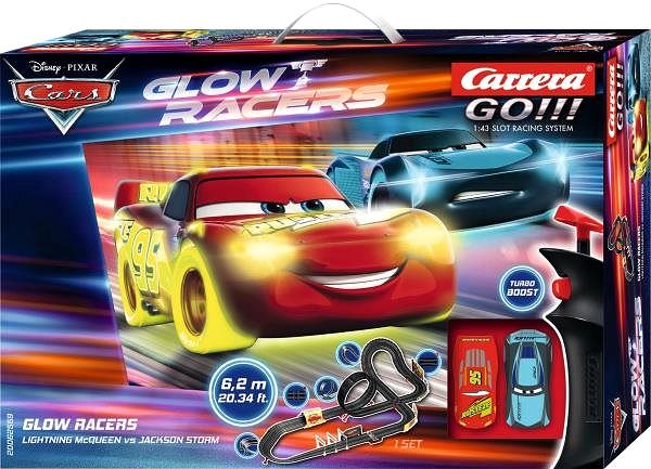 Autodráha Carrera GO 62559 Disney Cars – Glow ...