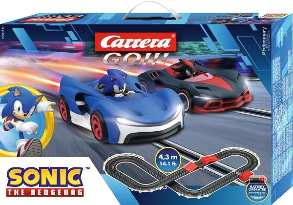 Autópálya játék Carrera GO 63520 Sonic ...