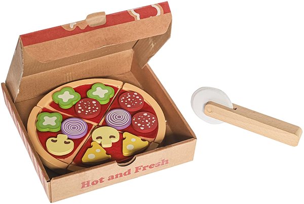 Potraviny do detskej kuchynky Zopa Pizza v škatuľke ...
