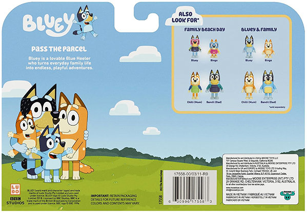 Figures Bluey Set gift pack 4 pcs ...