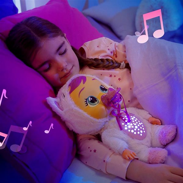 Bábika Cry Babies Dobrú noc Interaktívna Daisy Hviezdna obloha ...