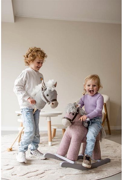 Tryco Horse on a stick Milo Grey .