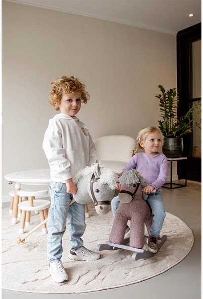 Tryco Horse on a stick Milo Grey .