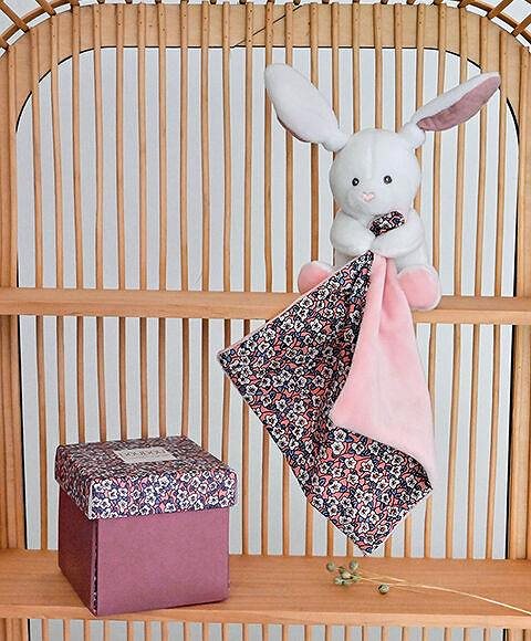Sleepy Doudou Gift Set - Rabbit and Blanket .