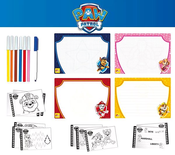 colouring page Paw Patrol Drawing School .