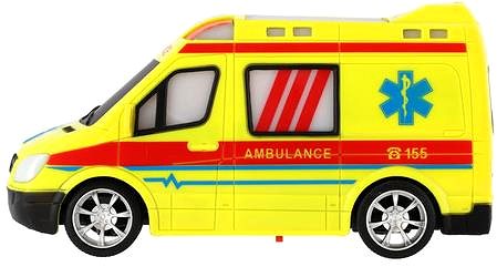 RC auto Teddies Auto RC ambulancia 20 cm na diaľkové ovládanie 27 MHz ...