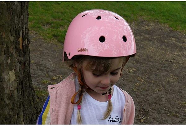 Bicycle helmet Bobbin Starling Blossom Pink size. M/L (54 - 60 cm) .