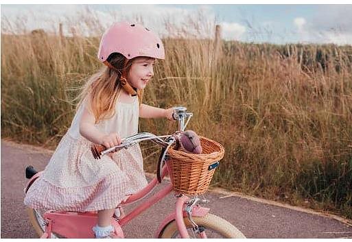 Bicycle helmet Bobbin Starling Blossom Pink size. M/L (54 - 60 cm) .
