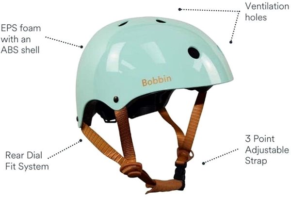 Prilba na bicykel Bobbin Starling Green veľ. S/M (48 – 54 cm) ...