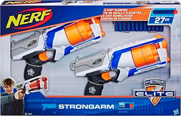Nerf pištoľ Nerf N-Strike Elite Strongarm 2 Pack ...