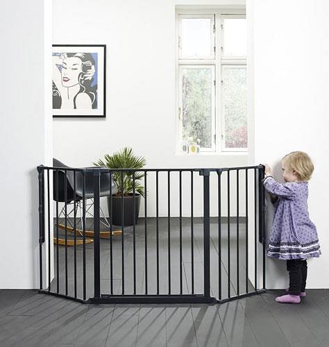 Babarács BabyDan Flex M, 90-140cm, fekete ...