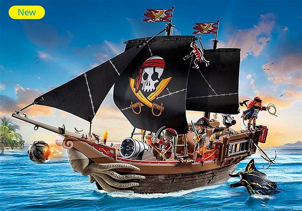 Figuren Das große Piratenschiff ...