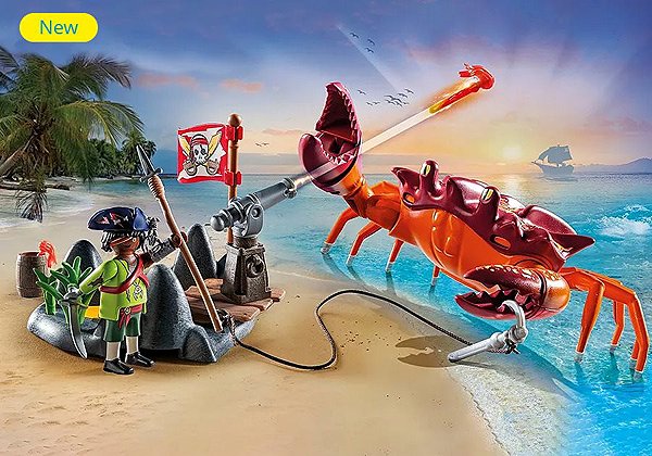 Playmobil 71532 Gigantische Krabbenschlacht.