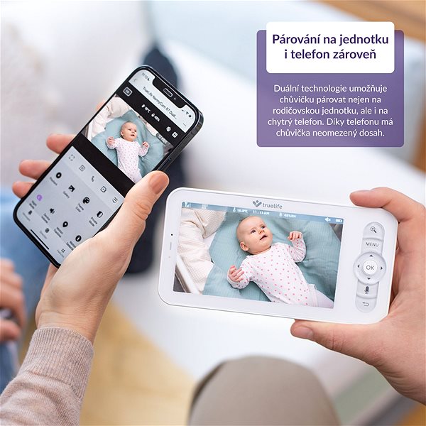 Baby Monitor TrueLife NannyCam R7 Dual Smart ...
