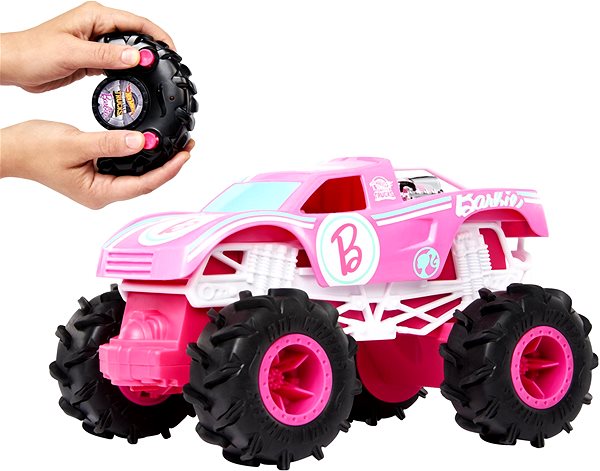 Távirányítós autó Hot Wheels RC Monster Trucks Barbie 1:24 ...