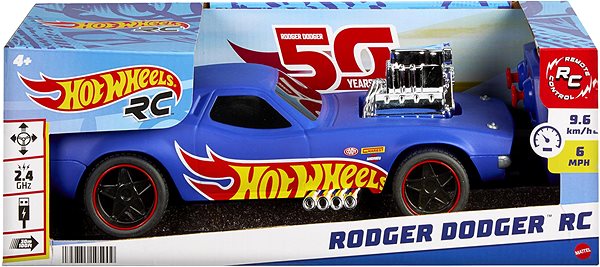 Ferngesteuertes Auto Hot Wheels RC Rodger Dodger 1:16 ...