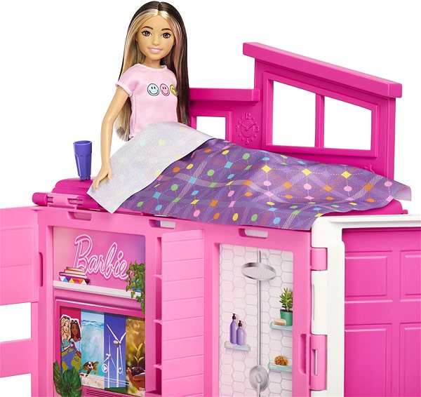 Puppenhaus Barbie Haus mit Puppe ...