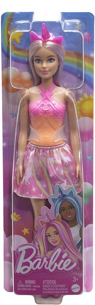 Játékbaba Barbie Mesebeli egyszarvú - rózsaszín ...