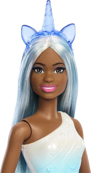 Puppe Barbie Märchenfee Einhorn blau ...