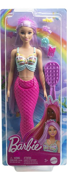 Puppe Barbie Fairy Puppe mit langen Haaren - Meerjungfrau ...