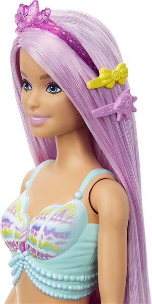 Játékbaba Barbie Tündér baba hosszú hajjal - Hableány ...