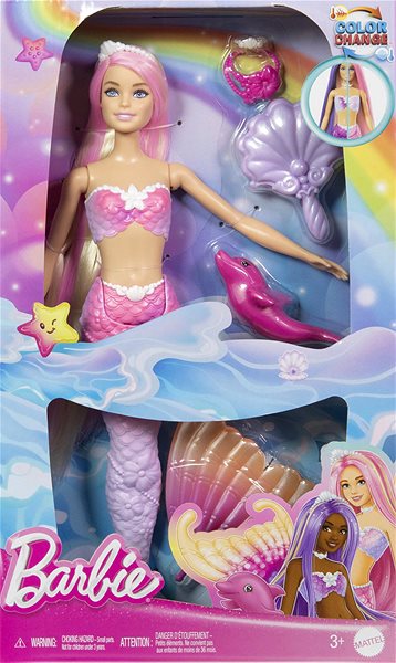 Bábika Barbie a dotyk kúzla – Morská panna Malibu ...