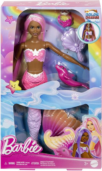 Bábika Barbie a dotyk kúzla – Morská panna Brooklyn ...