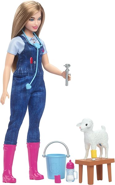Puppe Barbiepuppe im Beruf - Landwirt ...