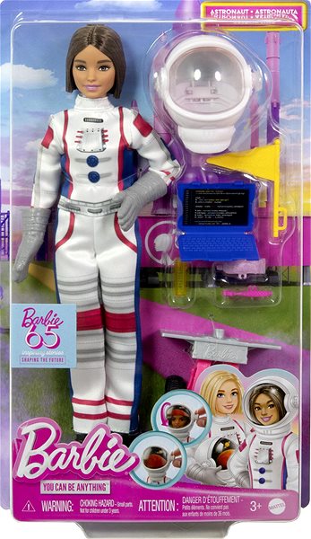 Bábika Barbie Bábika v povolaní – Astronautka ...