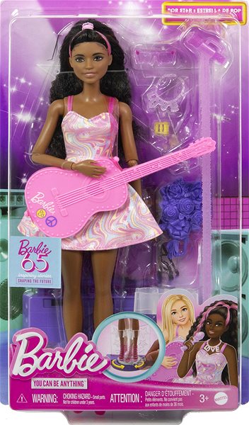 Bábika Barbie Bábika v povolaní – Popová hviezda ...