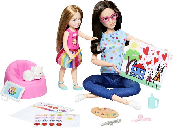 Játékbaba Barbie Karrier baba - Pszichoterapeuta ...