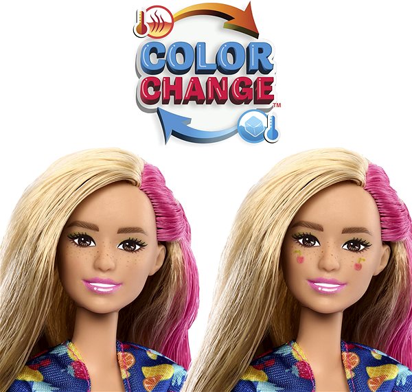 Játékbaba Barbie Pop Reveal Barbie deluxe lédús gyümölcs - Trópusi turmix ...