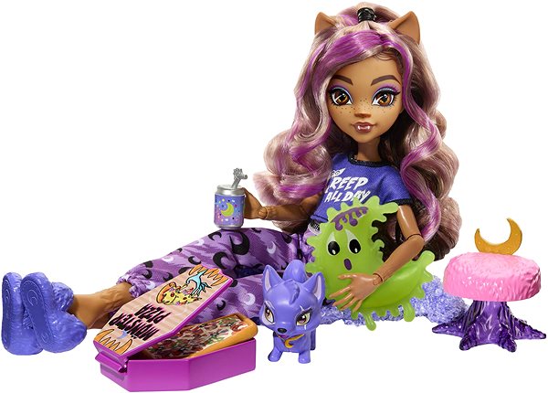 Puppe Monster High Creepover Party - Clawdeen ...