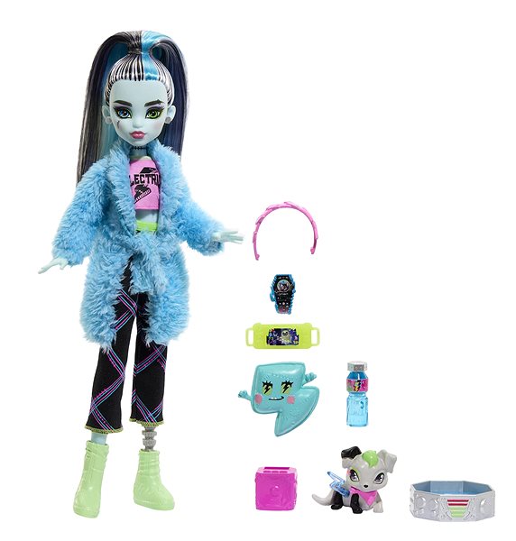 Játékbaba MATTEL Monster High Creepover Party - Frankie ...