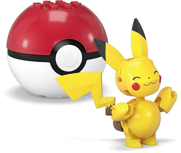 Stavebnica Mega Pokémon Pokéball – Pikachu a Zubat ...
