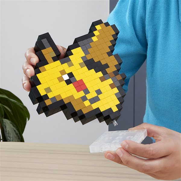 Stavebnica Mega Pokémon Pixel Art – Pikachu ...