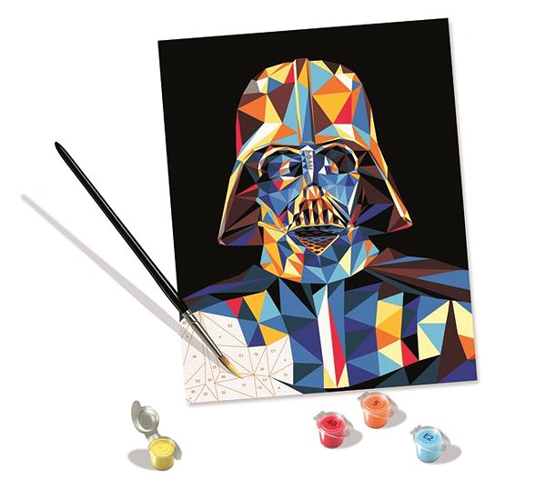 Maľovanie podľa čísel Ravensburger 237319 CreArt Star Wars: Darth Vader ...