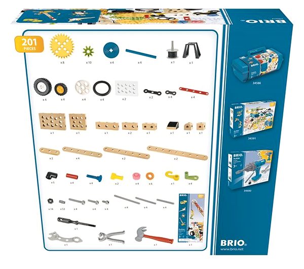 Stavebnica Brio 34604 Builder súprava pre domácich majstrov ...