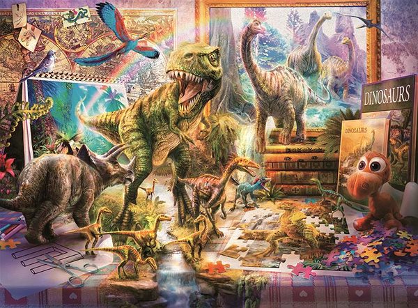 Ravensburger 120008637 Dinosaur Escape puzzle.