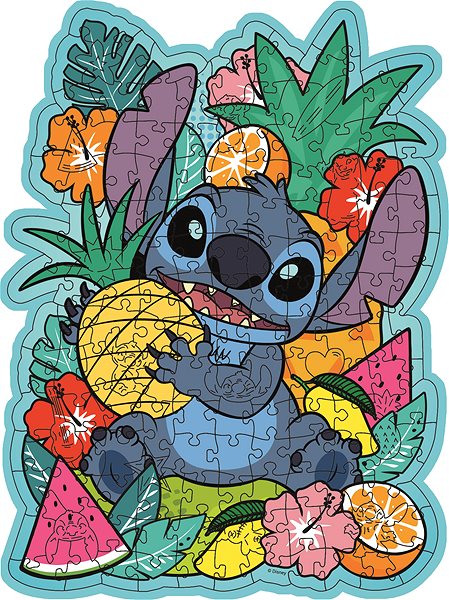 Puzzle Ravensburger 120007586 Drevené puzzle Disney: Stitch ...
