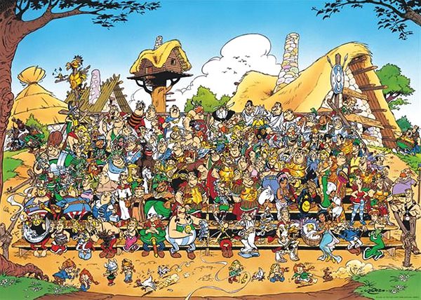 Puzzle Ravensburger 154340 Asterix: Rodinná foto ...