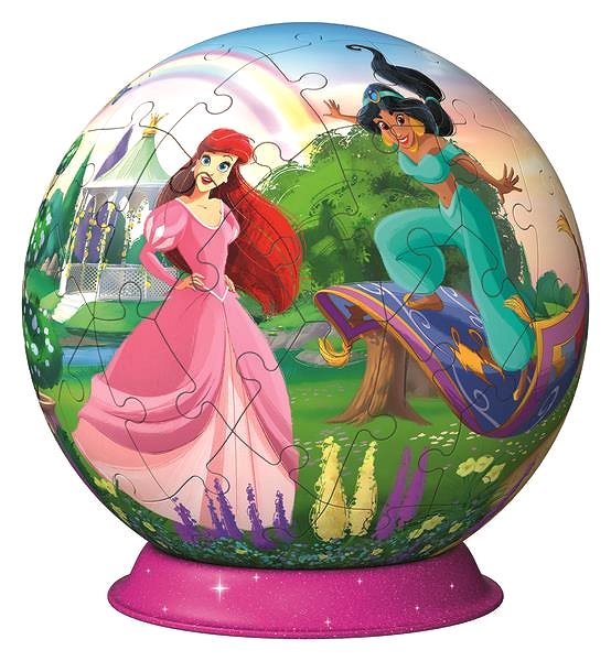3D puzzle Ravensburger 115792 Puzzle-Ball Disney: Princezné ...