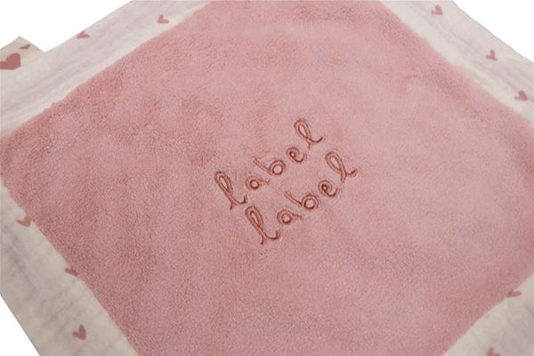Szundikendő Label Label - Hearts Pink ...