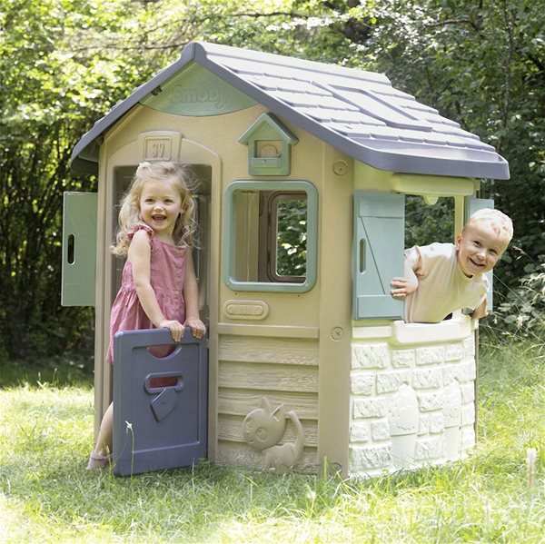 Kinderspielhaus Smoby Life House Jura Lodge ausbaufähig ...