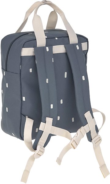 Detský ruksak Lässig Mini Square Backpack Happy Prints midnight blue ...